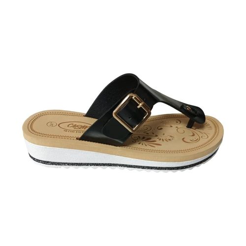 Sandalia Casual Para Dama Caray Negro BLOOM-10
