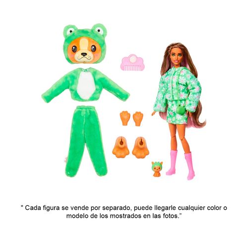 Muñeca cutie reveal disfraz divertido Barbie multicolor hrk22