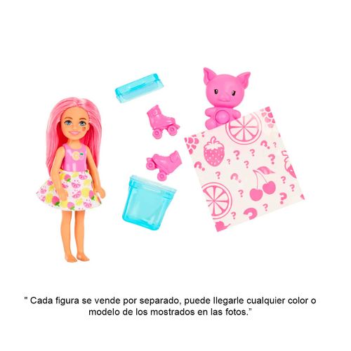 Muñeca Pop Reveal Serie De Frutas Barbie Multicolor HRK58