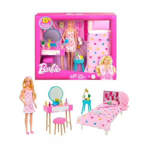 Set De Cuarto De Los Sueños Barbie Multicolor HPT55