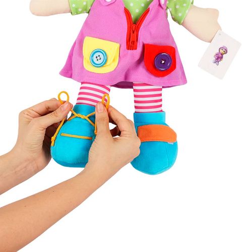 Muñeca Didáctica Lupy Diako Multicolor BU-1579