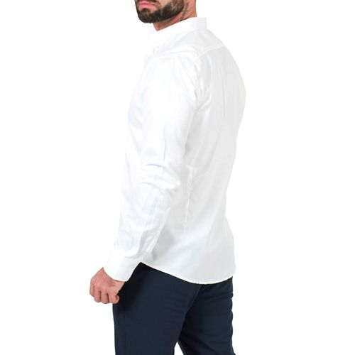 Camisa Casual Para Caballero Authentic Lyon Blanco 214091-002