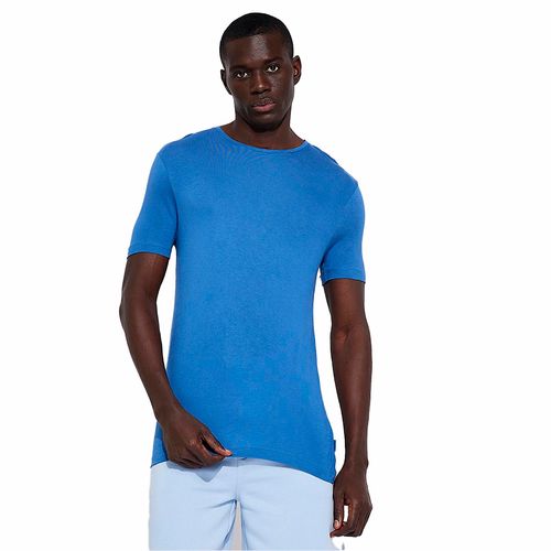 Playera Casual Para Caballero Calvin Klein Azul K10K112522-C41