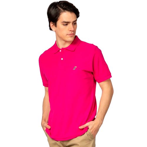 Playera Tipo Polo Para Caballero Tucane Fucsia MAGIC ORIGINAL