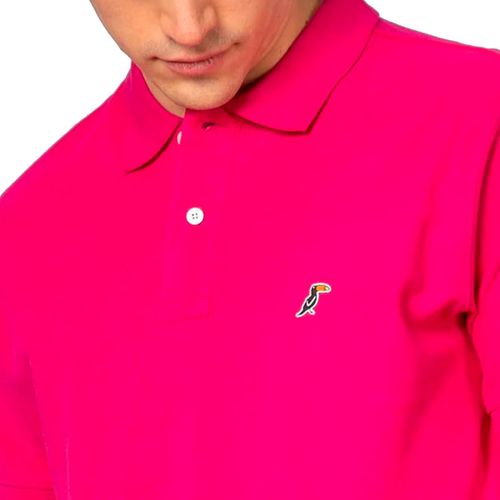 Playera Tipo Polo Para Caballero Tucane Fucsia MAGIC ORIGINAL