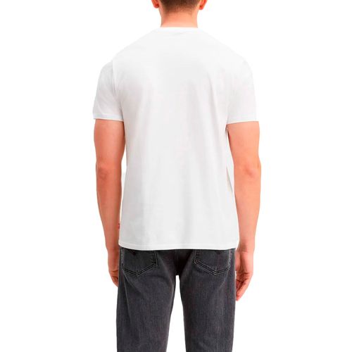 Playera Casual Para Caballero Levis Blanco 22495-0046 M