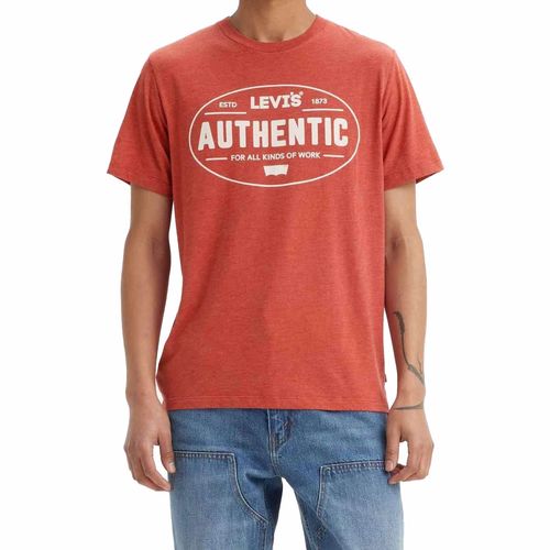 Playera Casual Para Caballero Levis Rojo 22491-1613