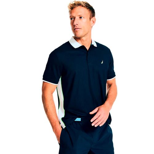 Playera Tipo Polo Para Caballero Nautica Azul 35104K-4NV