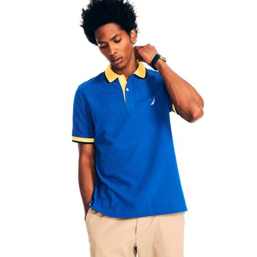 Playera Polo Para Caballero Nautica Azul KR3800-40P