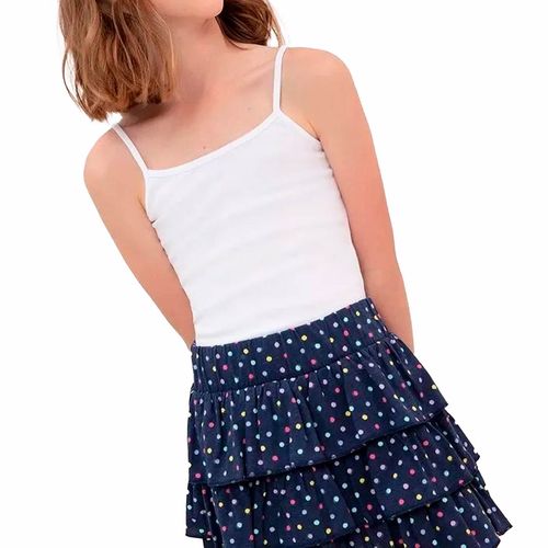 Playera para niña Gef blanco 601908