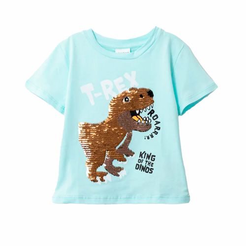 Playera Casual Para Niño Choys Azul 8481