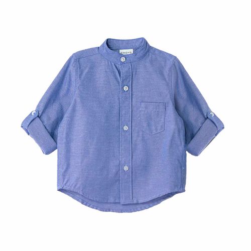 Camisa Casual Para Niño Choys Azul 8594