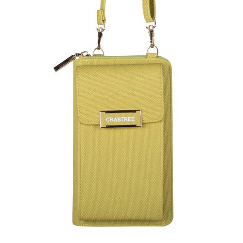 Cartera casual para dama Crabtree verde e3566