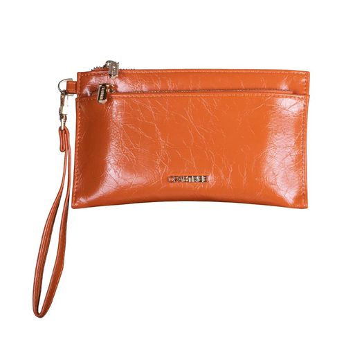 Cartera Casual Para Dama Crabtree Naranja E3568