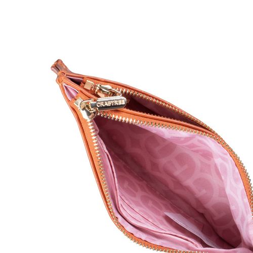 Cartera casual para dama Crabtree naranja e3568
