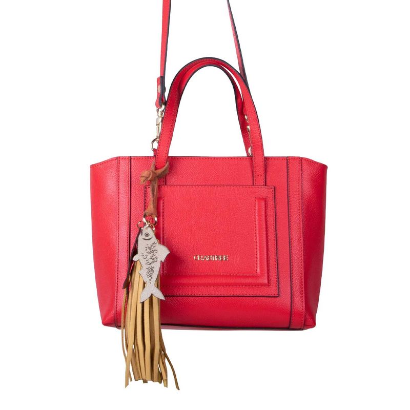 Bolsa Casual Para Dama Crabtree Rojo 4492