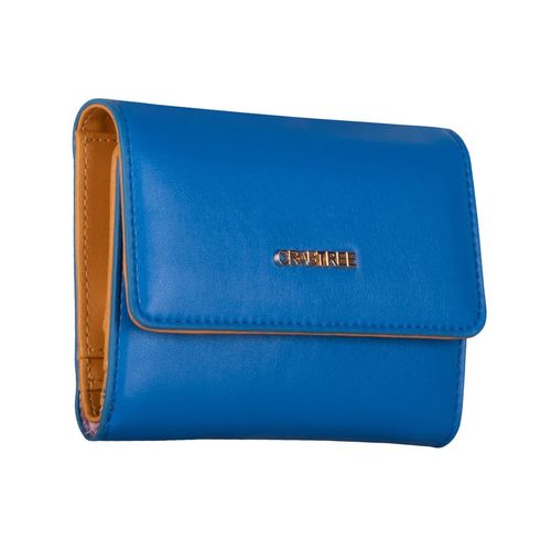 Cartera Casual Para Dama Crabtree Azul E3561