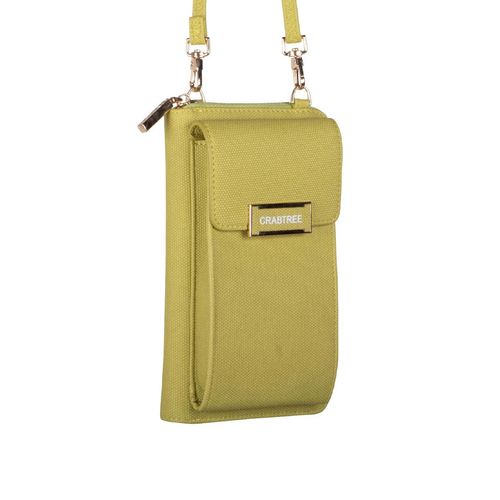Cartera casual para dama Crabtree verde e3566