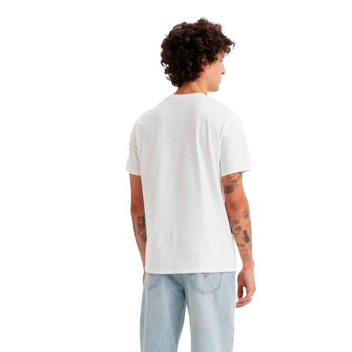 Playera Casual Para Caballero Levis Blanco 22491-1620