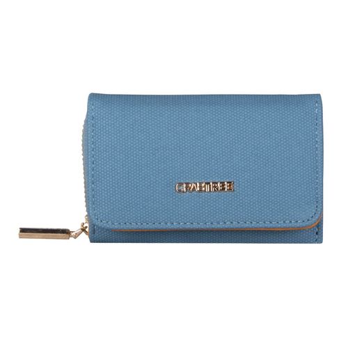 Cartera Casual Para Dama Crabtree Azul E3565