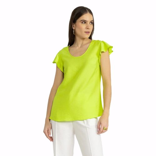 Blusa Casual Para Dama Vanity Verde 40101014