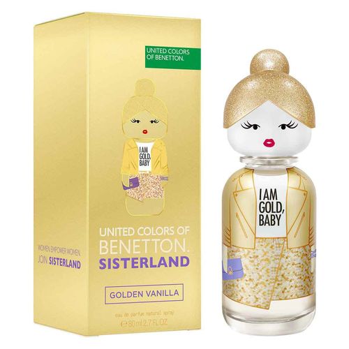 Perfume para dama Benetton sisterland golden edp 65198947