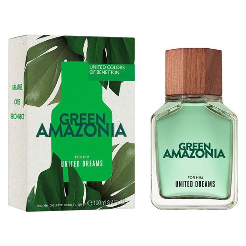 Perfume Para Caballero Benetton United Dreams Green Amazonia EDT 65198978