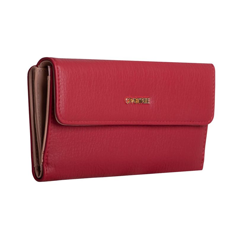 Cartera Casual Para Dama Crabtree Rojo E3563