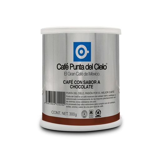Café molido Punta del Cielo lata choc