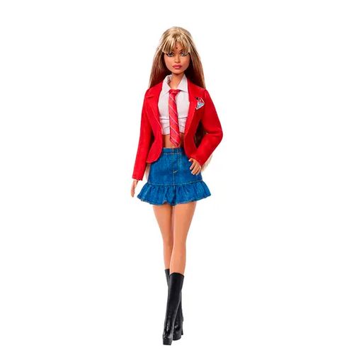 Muñeca Barbie Mia RBD elite con uniforme  multicolor hxj70