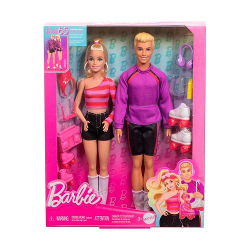 Muñecos Barbie Y Ken Fashionistas Barbie Multicolor HXK90