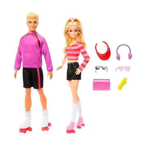 Muñecos Barbie Y Ken Fashionistas Barbie Multicolor HXK90