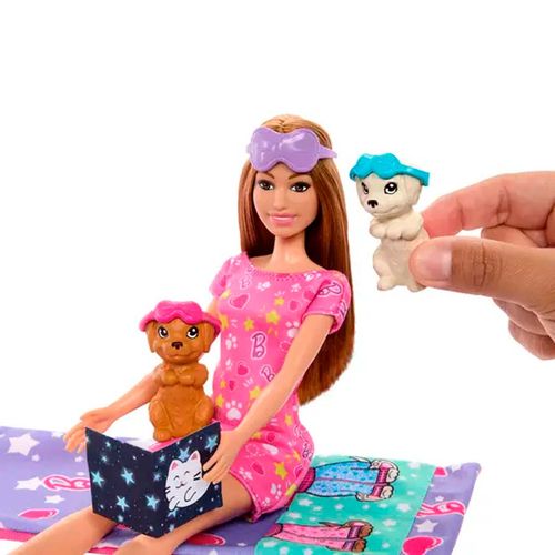 Set De Fiesta En Pijamas Barbie Multicolor HXN01