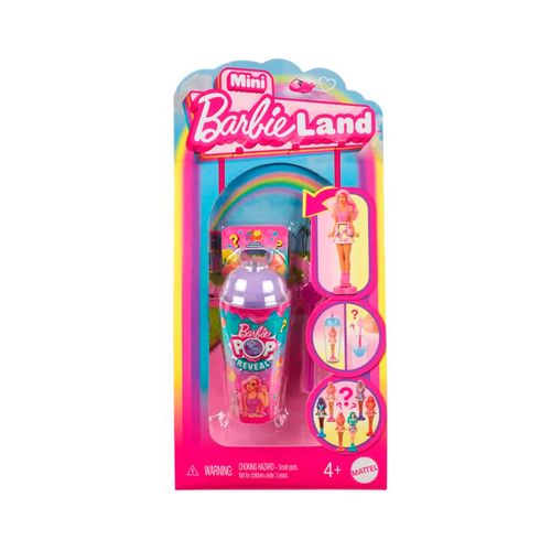 Figura mini Barbieland pop reveal Barbie multicolor hym26