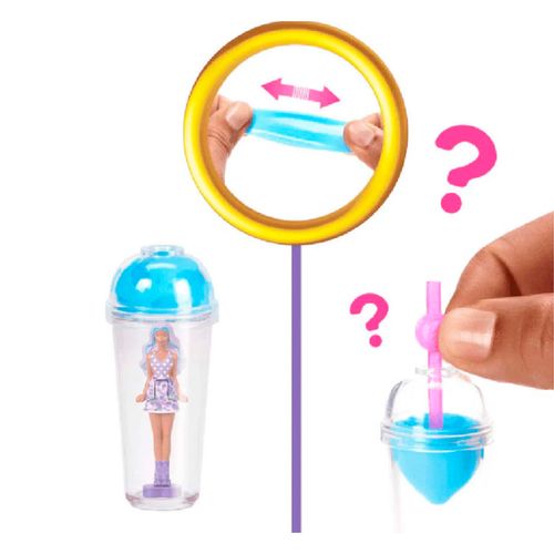 Figura mini Barbieland pop reveal Barbie multicolor hym26