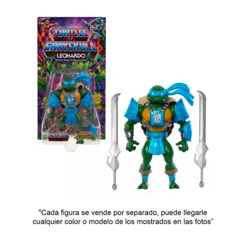 Figura De Acción Master Of The Universe Turtles Mattel Multicolor HPR00