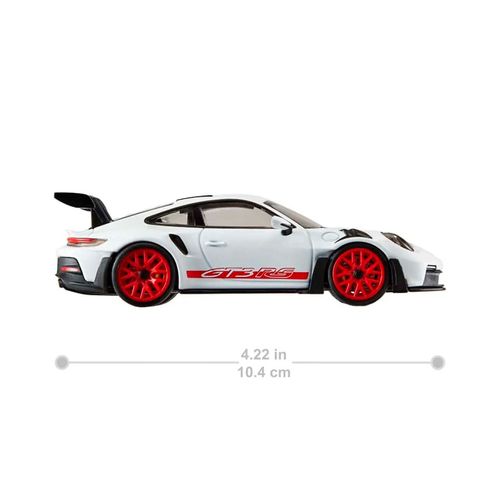 Automóvil porsche 911 gt3 rs a escala Hot Wheels multicolor hmd41