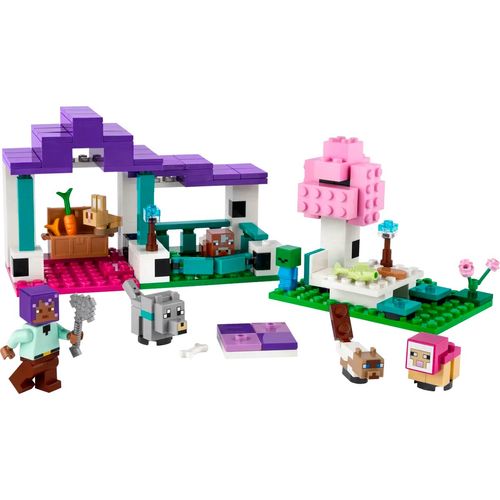 Set el santuario de los animales armable Lego multicolor 21253