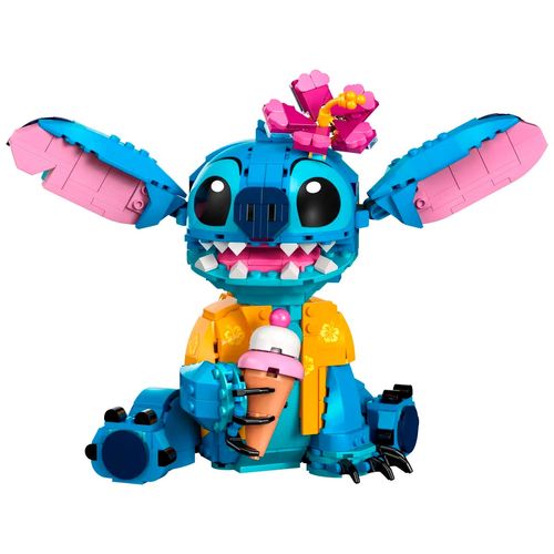 Set De Stitch Armable Lego Multicolor 43249