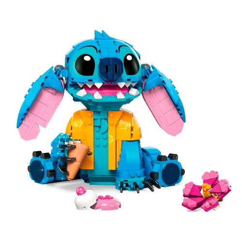 Set De Stitch Armable Lego Multicolor 43249