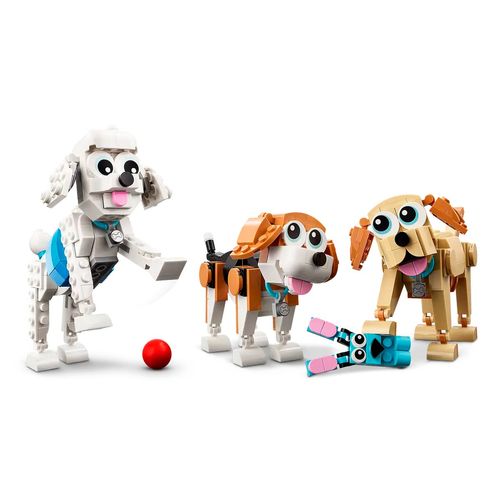 Set De Perros Adorables Armable Lego Multicolor 31137