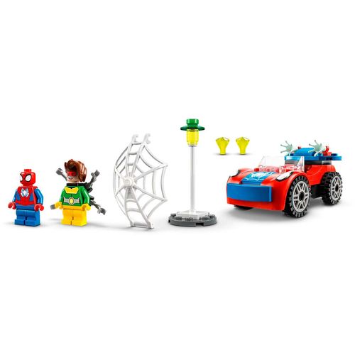 Set Coche De Spiderman Y Doc Ock Armable Lego Multicolor 10789