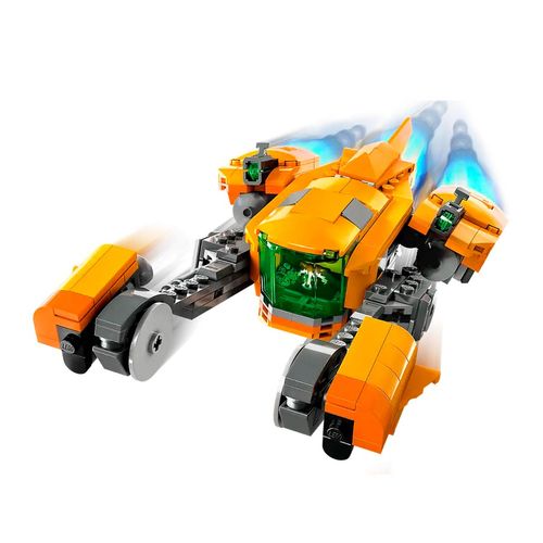Nave de baby rocket armable Lego multicolor 76254