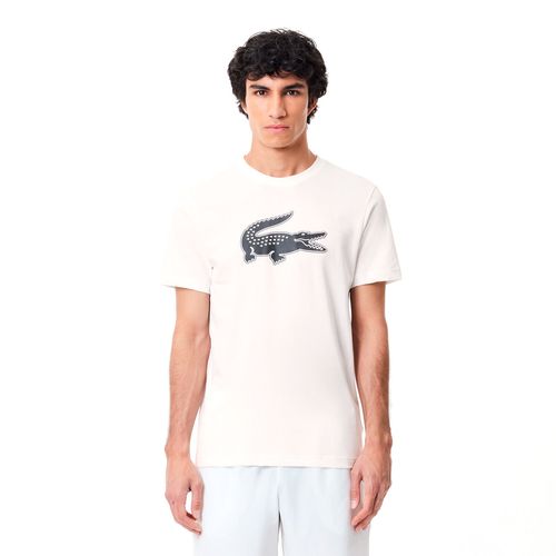 Playera Casual Para Caballero Lacoste Blanco TH2042-AU8