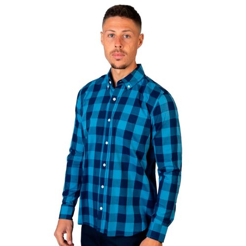 Camisa Casual Para Caballero Soul And Blues Azul C1467