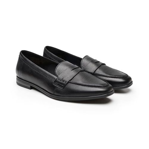 Mocasín Casual Para Dama Flexi Negro 126606