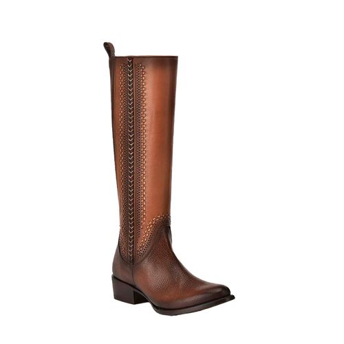 Bota vaquera Cuadra café para dama 1X4IRS
