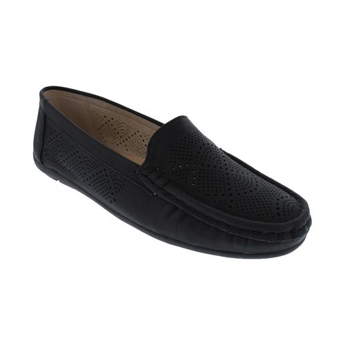 Mocasín Confort Para Dama Comfort Fit Negro 24960/24961