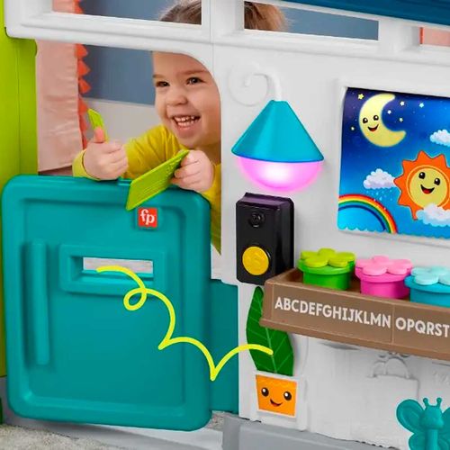 Casa deluxe de aprendizaje Fisher Price multicolor hyp32