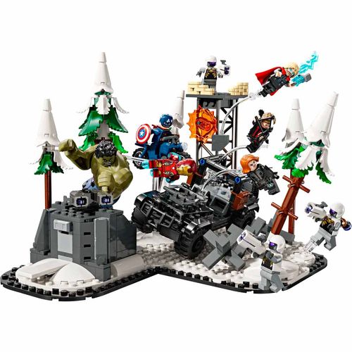 Set de vengadores reunidos era de ultron armable Lego multicolor 76291